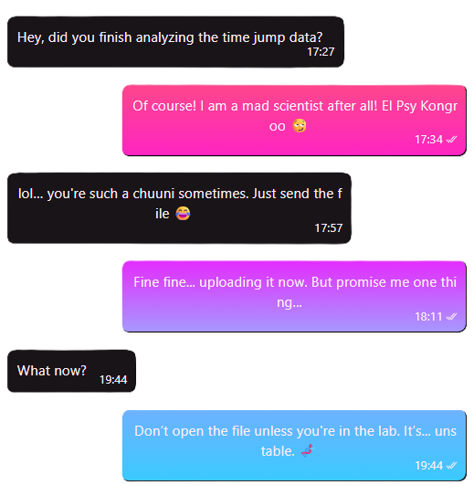 Messaging example